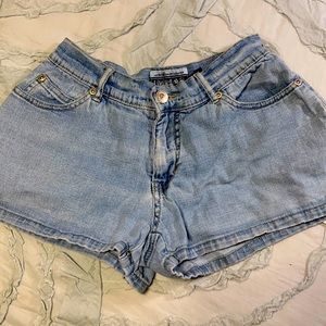 Limited Too Girls Denim Jean Summer Shorts Size 8